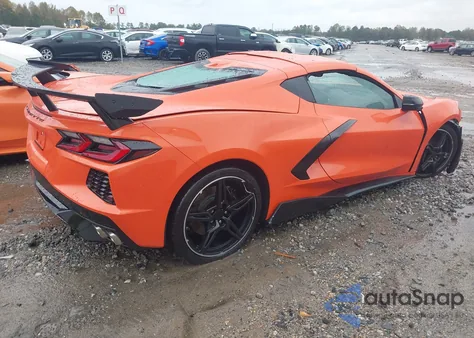 2020 Chevrolet Corvette Stingray Rwd 2Lt из США, поврежденный, VIN 1G1Y72D46L5113071